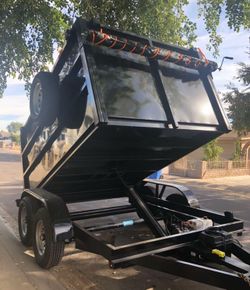 2026 New Dump Trailers 8x12x4