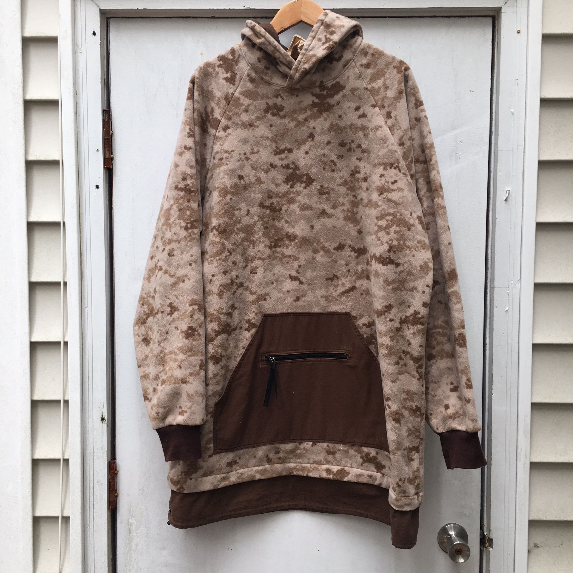 CAMO JACKET COAT HOODY