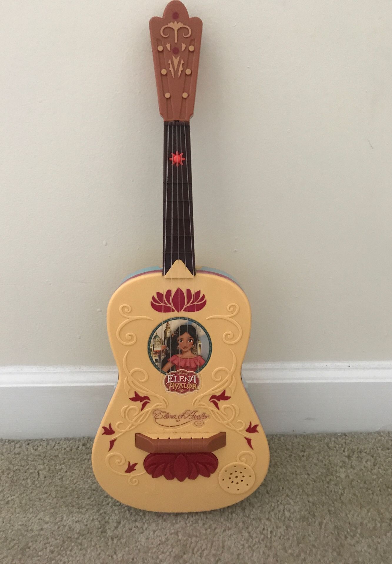 Elena of Avalor toy guitar