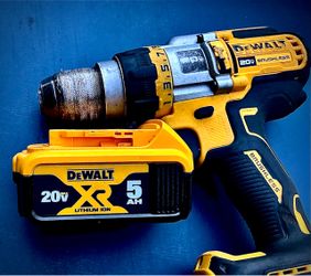 DeWalt 20V MAX FlexVolt Advantage 1/2" Hammer Drill + 5.0Ah MAX XR Battery