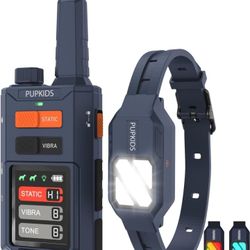 4200FT Dog Shock Collar with Remote Control with 119 Training Levels & Night-Lights,