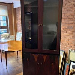 Tall Antique Wooden Cabinet