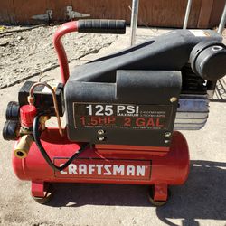 Craftsman 125 PSI 2 gallon electric air compressor 