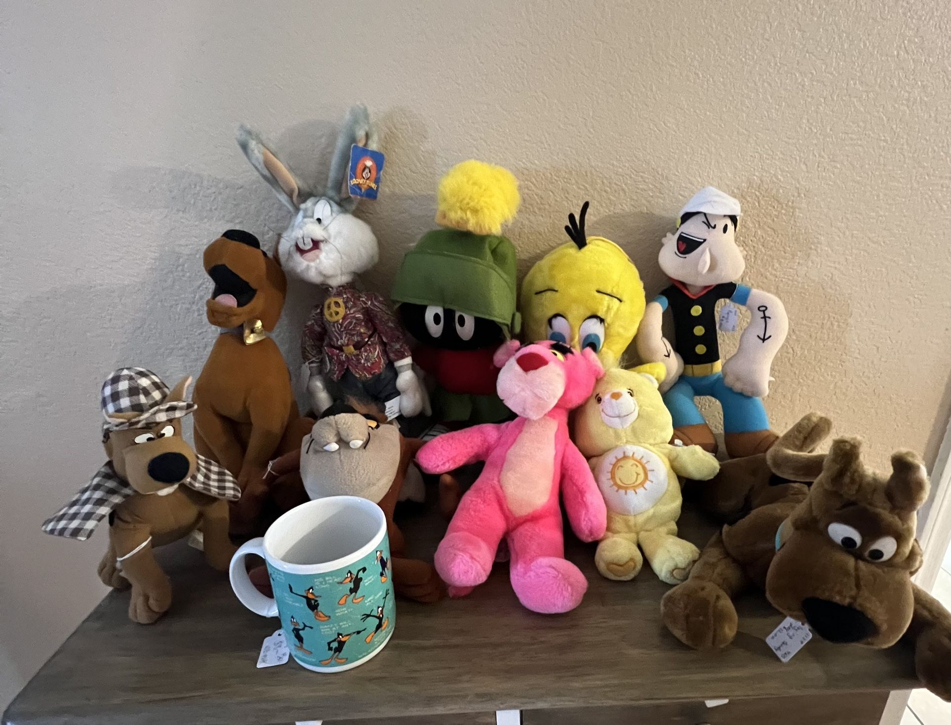 Looney Tunes Scooby Doo Pink Panther Popeye