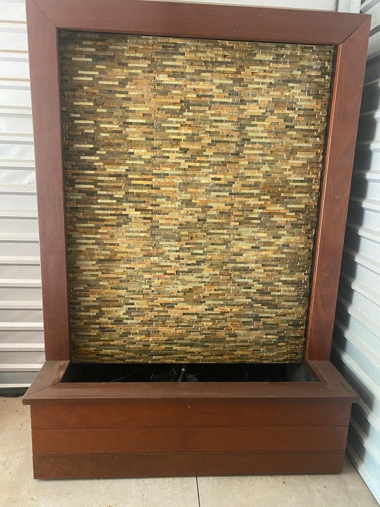 Home/Office Custom waterfall fountain with lights