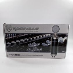 Rockville RCM03 20 Hz - 20 kHz Condenser Studio Microphone RCM03