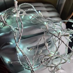 White Led Icicle Light Christmas Decor 