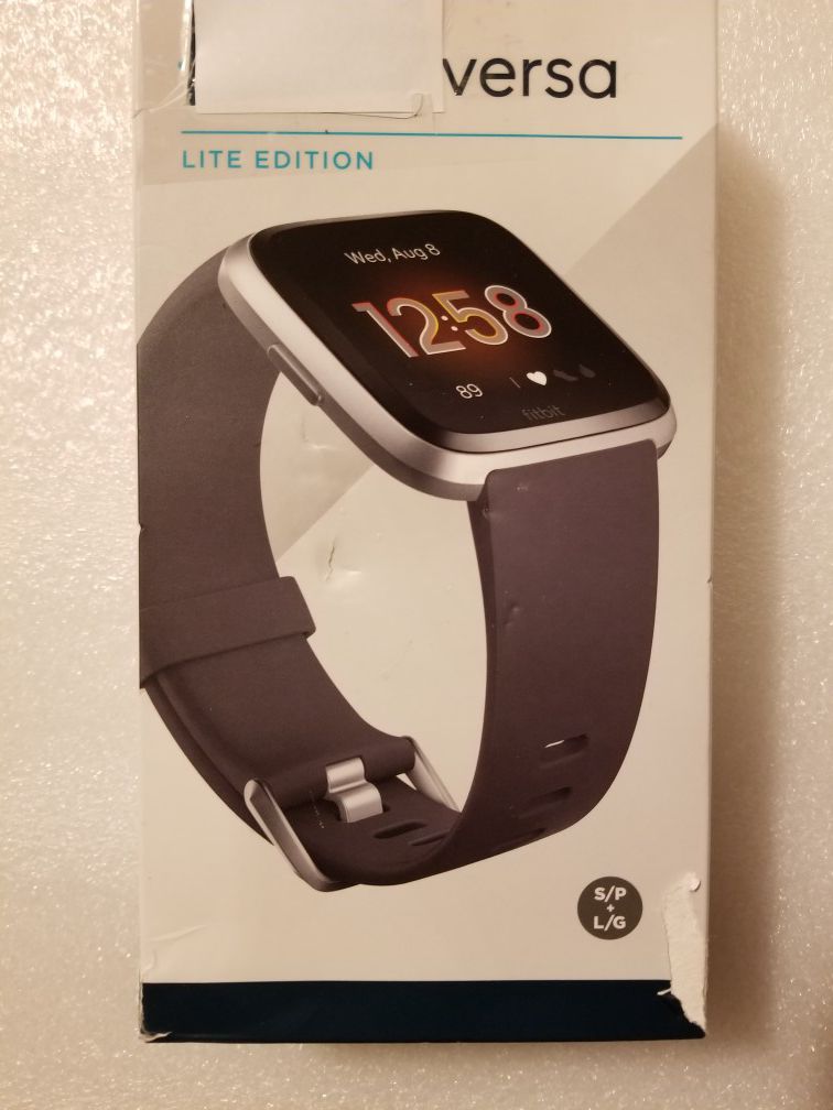 Fitbit Lite Versa Smartwatch with Small & Lar