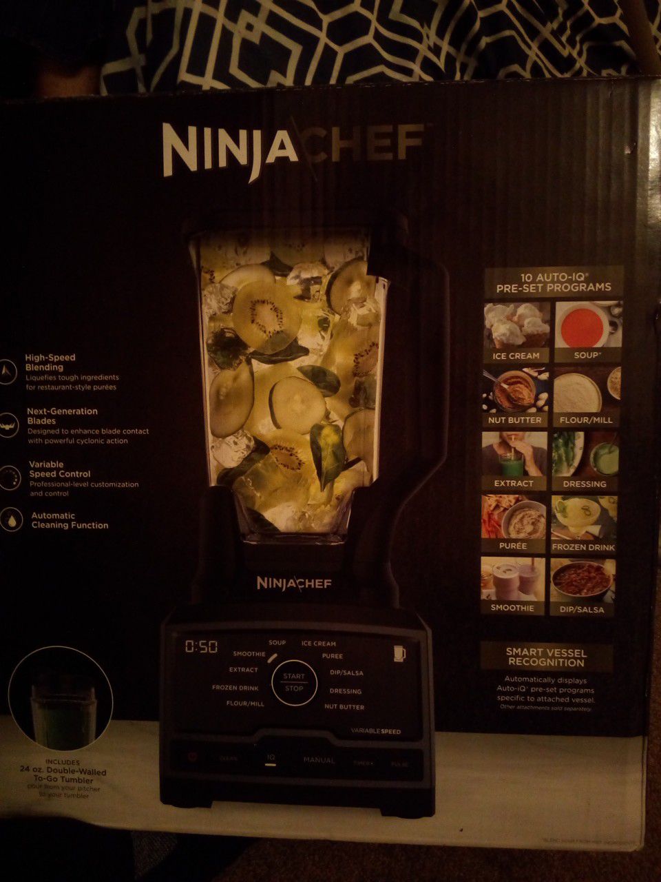 Ninja Chef Blender Brand New In Box worth 180$ asking 90