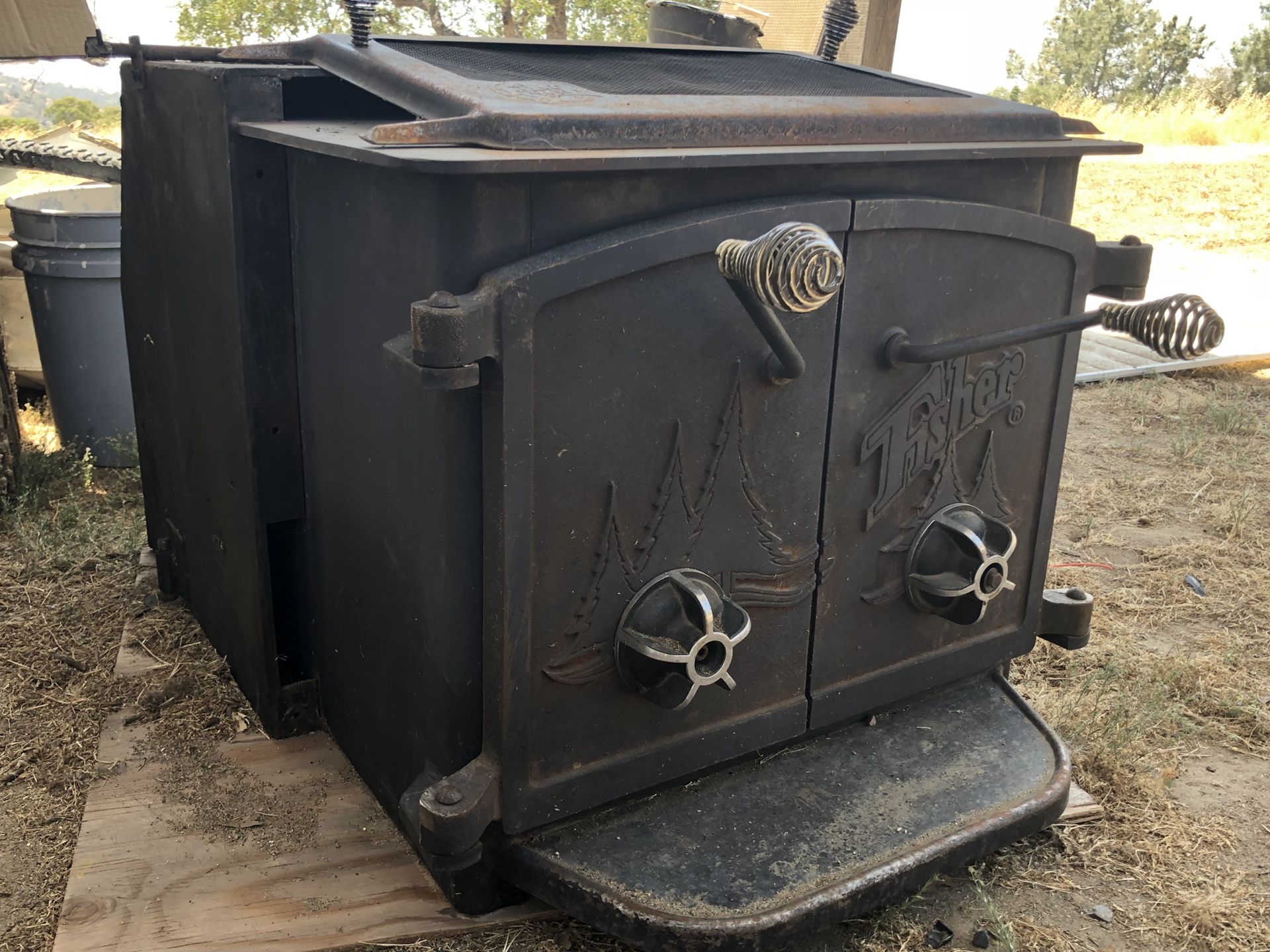 Fisher Wood Stove Insert. for Sale in Prather, CA OfferUp