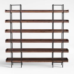 Crate & Barrel Beckett 6-High Storage Bookshelf