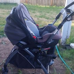 Baby Stroller With Car Seat!