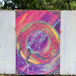 Frequency Abstract Canvas Art Shoker Art1