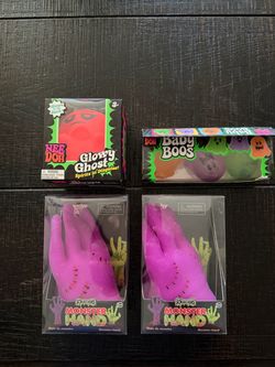 Needoh Baby Boos/ Glowy Ghost/Scrunchems