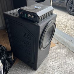 JL Aundio 10”  Planet Audio Amp 1500 Watts In Pro box 