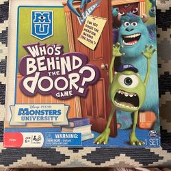 Who’s Behind The Door? Monsters University