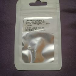 .05ct Moissanite Stone