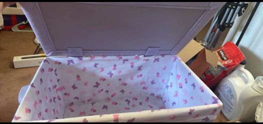 laundry hamper butterfly