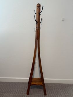 Amish Slatted Mission Hall Tree