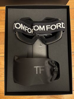 Tom Ford Unisex Acetate Shield Ski Goggles