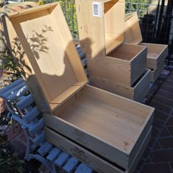 Empty Wood Boxes for crafts or storage