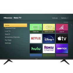 Hisense 40-Inch Class H4 Series LED Roku Smart TV with Alexa Compatibility 