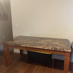Marble Dining Room Table 