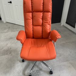 Orange Executive Office Chair 