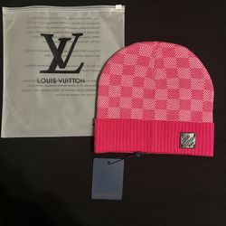 Lv Beanie Pink Colorway