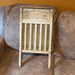 Antique washboard