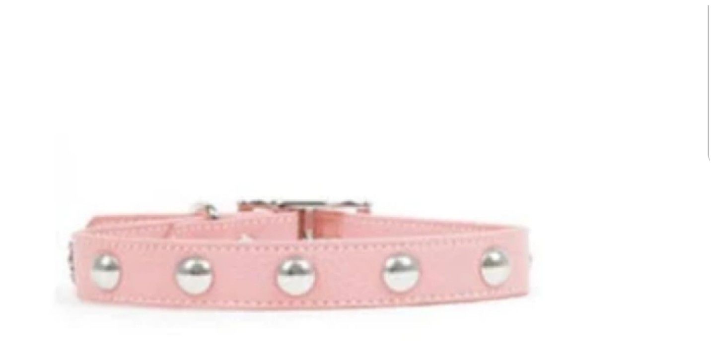 Pink dog collar 22inch brandnew