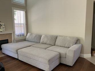 Delano 2 Piece Sectional (Left Arm Facing Oversized Chaise)