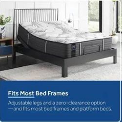 The Sealy Ease 3.0 adjustable power base bed frame fit for a queen mattress !