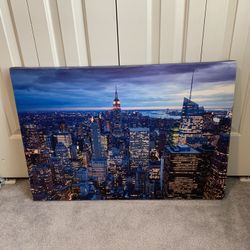 New York City Canvas And Framed Prints 