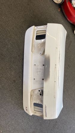Honda Accord Rear Bumper Cover White
