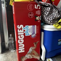 Diapers Size 5 / Other Baby Items