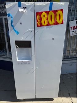 Frigidaire 25.6 Cu. Ft. Side-by-Side Refrigerator – $800