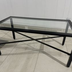 Glass Console Table