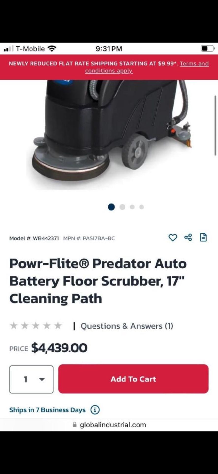 Floor Scrubber Cleaner