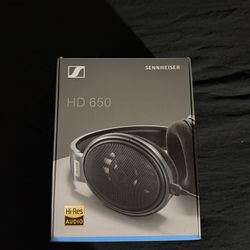 Sennheiser Over the Ear Wired Open Back Headphones HD 650