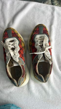 Gucci Rhyton GG Multicolor Sneakers Sz 9+