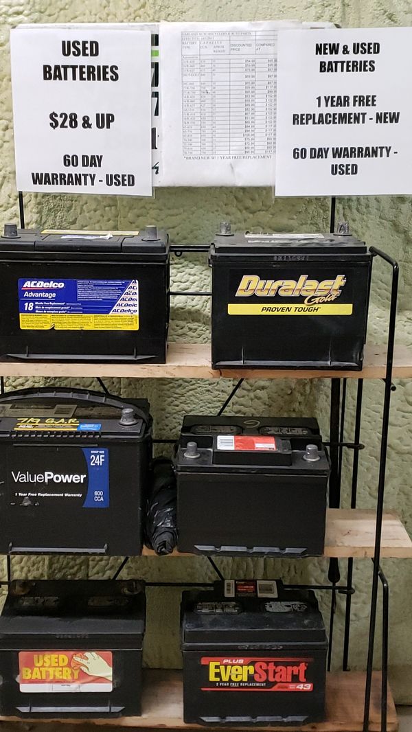 USED CAR BATTERIES for Sale in Dallas, TX - OfferUp