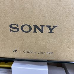 Sony FX3a Cinema Body Limited Time Sale