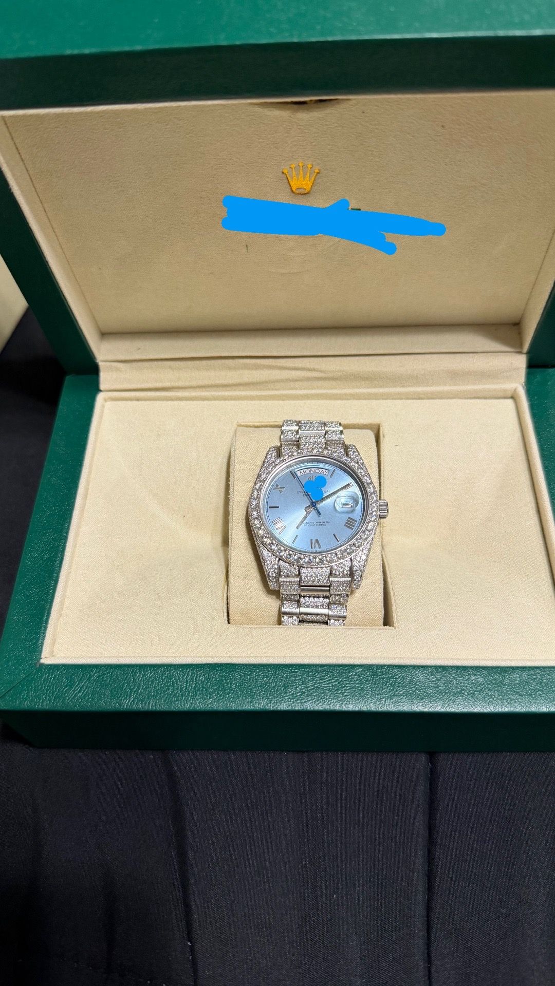 moissanite watch
