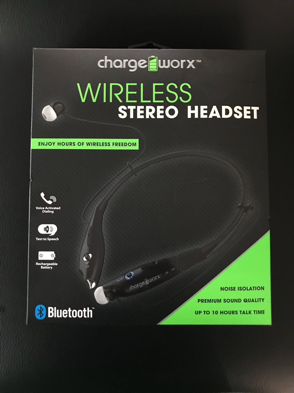 Bluetooth wireless stereo headset - brand new in box