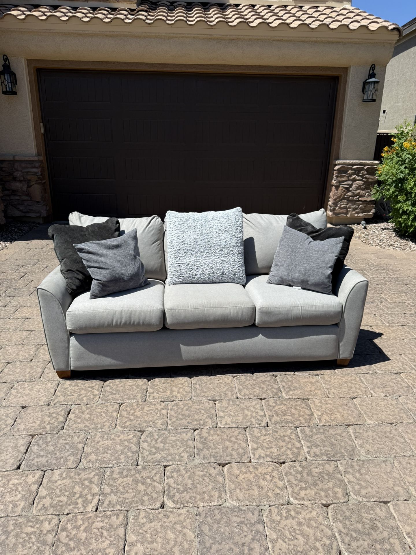 Grey La-Z-Boy Couch