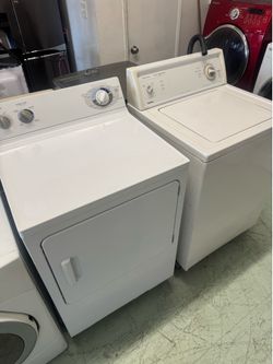 Washer and dryer gas