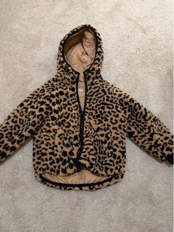 Zara Girls Winter Jacket 5/6t