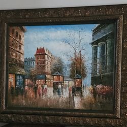 Paris Street Scene