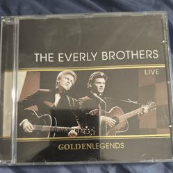 The Everly Brothers Live Golden Legends Music CD Album very good